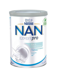 Мляко за кърмачета Nestle NAN EXPERT PRO БЕЗ ЛАКТОЗА-400г