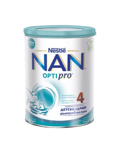Млечна напитка за малки деца Nestle NAN OPTIPRO 4-800г