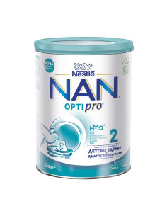 Преходно мляко на прах Nestle Nan - OptiPro 2 800г