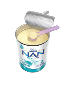 Преходно мляко на прах Nestle Nan - OptiPro 2 800г 2