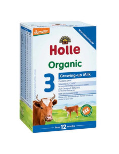Адаптирано био козе мляко за кърмачета Holle Organic 3 1-2 години 600 грама