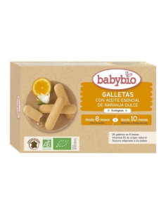 Био бисквити Babybio - Портокал 120гр. 8м.+