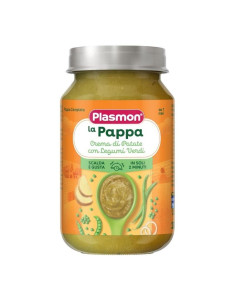 Пюре Plasmon - Картофено пюре с грах и зелен фасул