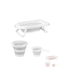 Сгъваема вана Sevi bаby с изход за оттичане, кофа и каничка