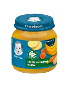 GERBER Супа (Зеленчукова) 125г