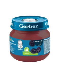 Плодово пюре Gerber - Слива, 80 g