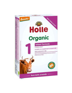 Адаптирано био бебешко мляко за кърмачета Holle Organic 1, 400 g