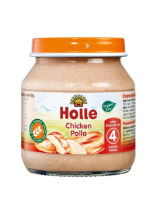 Бебешко пюре Holle от Пилешко месо 4+ мес. 125 г