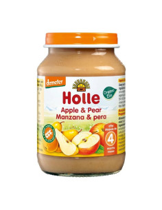 Бебешко пюре Holle - ябълки и круши, 190g