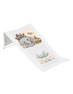 Подложка за вана 3D Mesh Tega Baby Wild-Free Little Elephant бяла