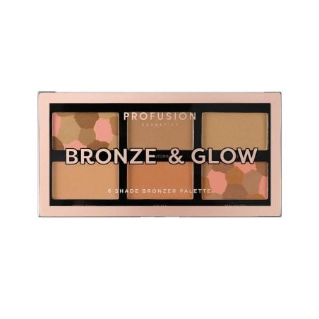 PROFUSION BRONZE & GLOW MINI Контурираща палитра, 6 части