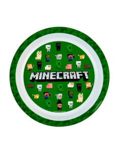 Детска чиния за хранене Kids Licensing Minecraft, пластмасова, 21см.
