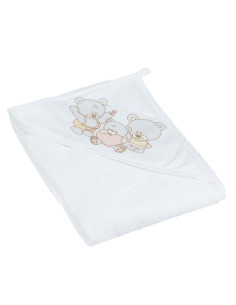 Бебешка хавлия с качулка Tega Baby Bear 100х100 см. 2