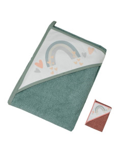 Бебешка хавлия с качулка Tega Baby Meteo 80x80 см