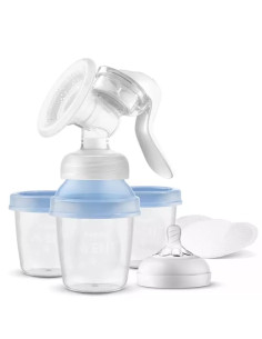 Ръчна помпа за кърма Philips AVENT Natural Motion с контейнери VIA