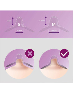 Силиконови протектори Philips AVENT за зърна-малки+стерилизаторна кутия-2 бр. 2
