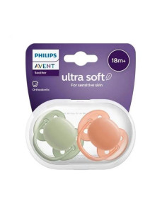 Oртодонтични залъгалки Philips AVENT SCF093/01 Ultra Soft 2 бр. 18м+ 2