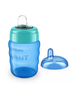 Преходна чаша Philips AVENT с мек накрайник 260 мл. момче