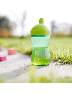 Неразливаща се чаша Avent с твърд накрайник 18М+ 300мл - момче 2