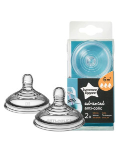 Биберони Tommee Tippee Advanced Anti-Colic Fast, 3 капки, бърз поток, 6 месеца+