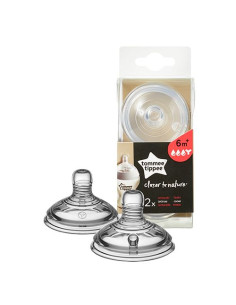 Биберони Tommee Tippee Easi-Vent ЗВЕЗДА 3 капки 6м+ с прорез TT0011