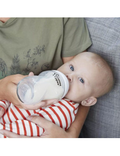 Бебешко шише стъклено Tommee Tippee Easi-Vent, 250 мл 2