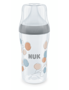 NUK Perfect Match Шише РР 260мл. със силиконов биберон за хранене M, 3+ мес. Клонче