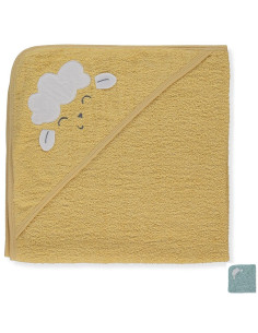 Бебешка хавлия с качулка Bebetto Happy Sheep, 80х80 см., H454