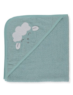 Бебешка хавлия с качулка Bebetto Happy Sheep, 80х80 см., H454 2