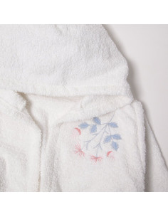 Детски халат с качулка Bebetto Floral Letters, 1-5 години, H460 2