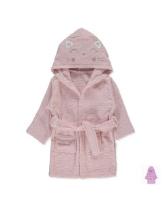 Детски халат с качулка Bebetto Lovely Kitten, 1-5 години, H461