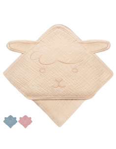 Бебешка хавлия с качулка Lionelo 80 x 80 см