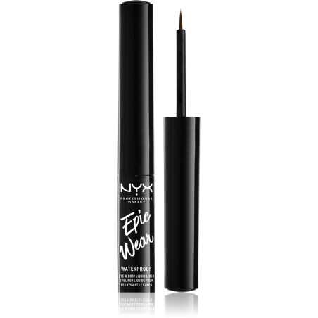 NYX PROFESSIONAL MAKE UP Epic Wear Течна очна линия Brown, 1 бр.