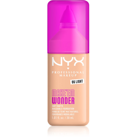 NYX PROFESSIONAL MAKEUP MAKE 'EM WONDER LIGHT Фон дьо тен 06