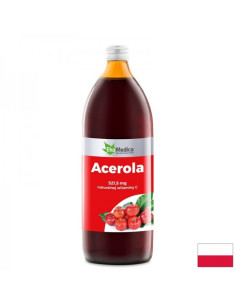 Сок от ацерола – осигурява натурален витамин С 1 литър, 20 или 40 дози