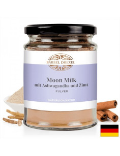 Бързо заспиване и релаксация Лунно мляко с ашваганда и канела 120 g, прах