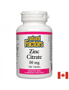 Zinc Citrate Цинк (цитрат) 50 mg x 180 таблетки