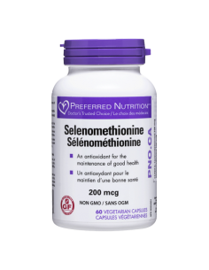 Щитовидна жлеза - Селен (L-селенометионин), 200 µg х 60 капсули 2