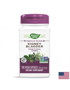 Здрави бъбреци и защита от бъбречни инфекции Kidney Bladder - премиум формула с билки 100 капсули