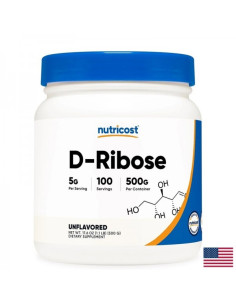 Енергия и издръжливост Д- Рибоза 500 g прах