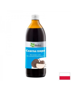 Сок от черна ряпа с каму-каму и натурален витамин С Жизненост и силен имунитет 500 ml, 10 или 20 дози