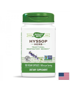Исоп При респираторни инфекции, кашлица и храчки 450 mg, 100 капсули