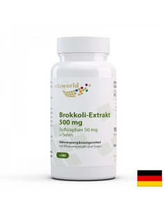 Щитовидна жлеза, детокс Екстракт от Броколи + Селен 100 капсули