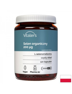 В подкрепа на щитовидната жлеза Селен (L-селенометионин) 200 µg х 120 капсули