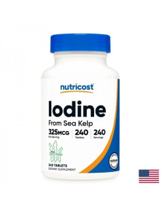 Щитовидна жлеза Йод 325 µg х 240 таблетки