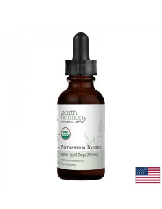 Щитовидна жлеза Йод (калиев йодид) 125 µg, 29.6 ml капки