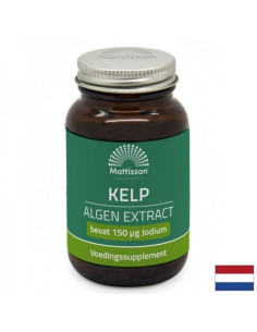 Щитовидна жлеза Келп (кафяви морски водорасли) 75 mg, 200 таблетки