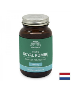 Щитовидна жлеза Роял Комбу (Кафяви водорасли Ламинария) 60 капсули