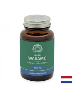 Щитовидна жлеза Уакаме (водорасли) 1000 mg, 60 капсули