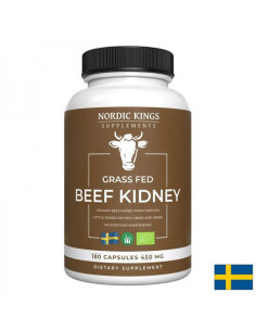 Говежди бъбреци От хранени с трева животни (Био) 180 капсули